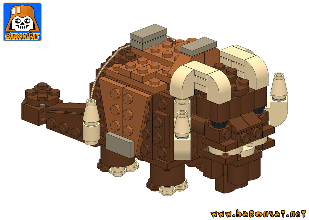 custom lego bantha